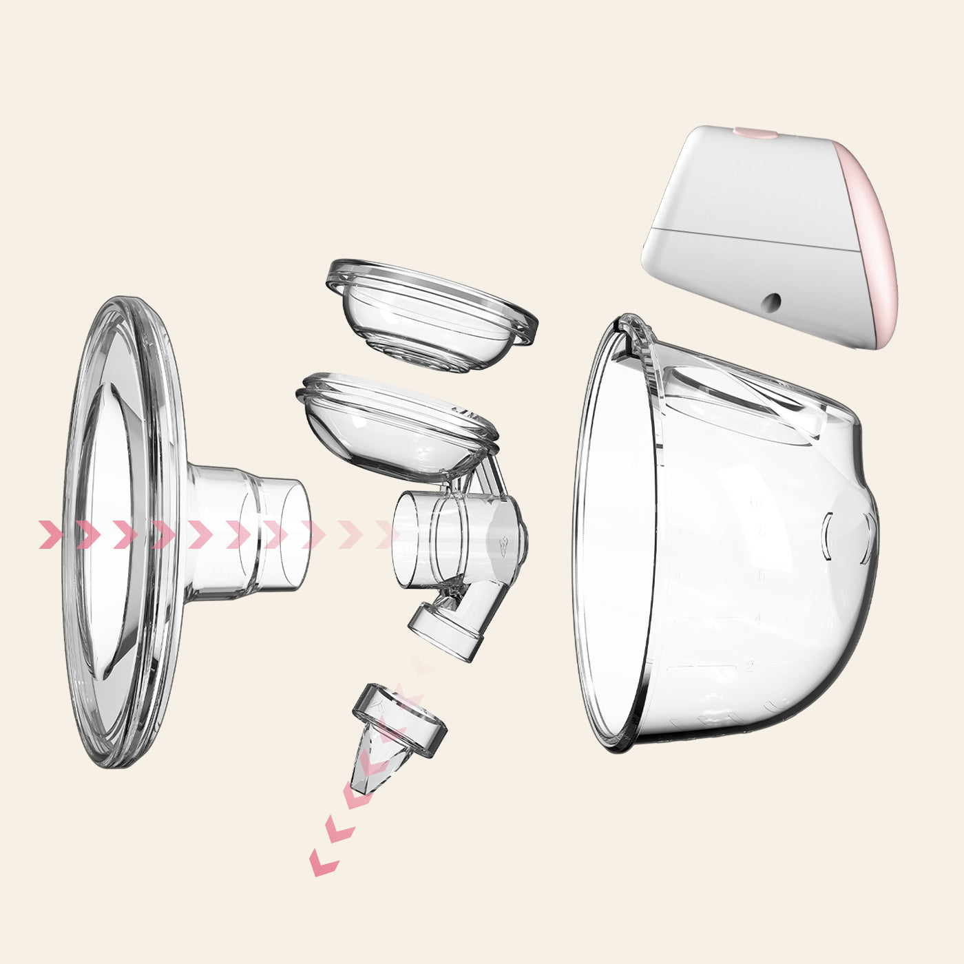Hands Free Breast Pump Wearable Breast Pump Double Portable Electric